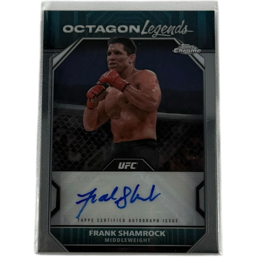 Frank Shamrock 2024 Topps Chrome UFC‎ Octagon Legends Auto #OLA-FSH